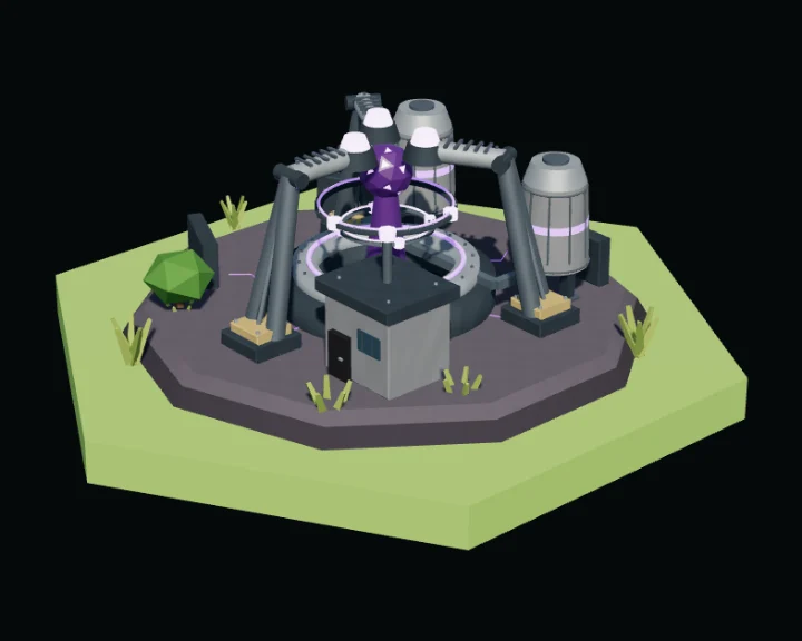 Dark matter well