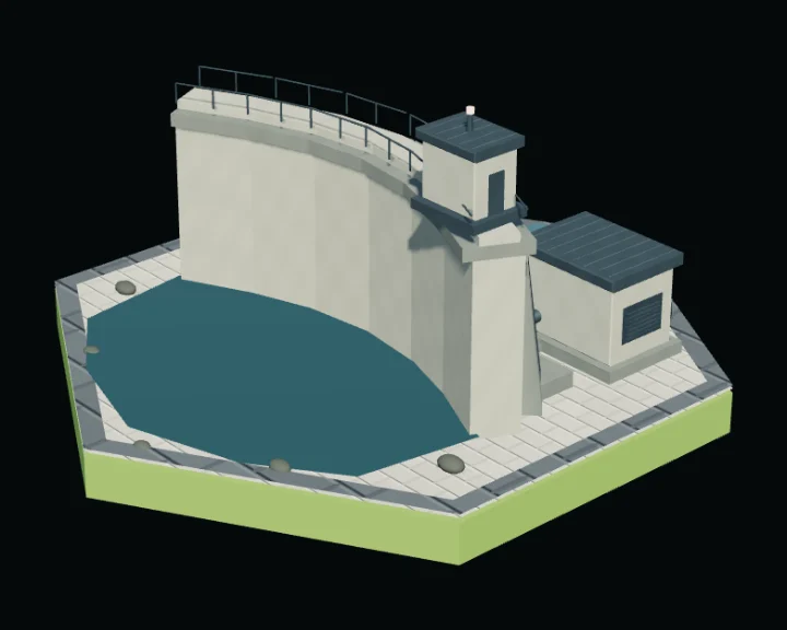Hydro dam