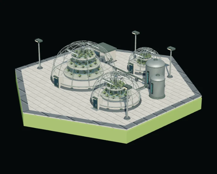 Hydroponics bay