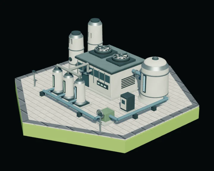 Life support plant