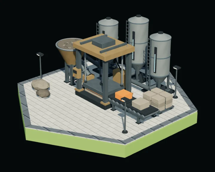 Regolith sinter
