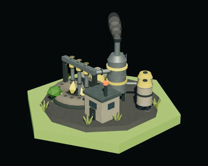 Sulphur works