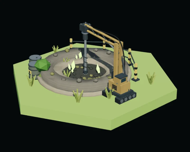 Uranium pit