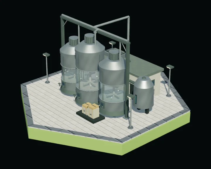 Vat protein plant